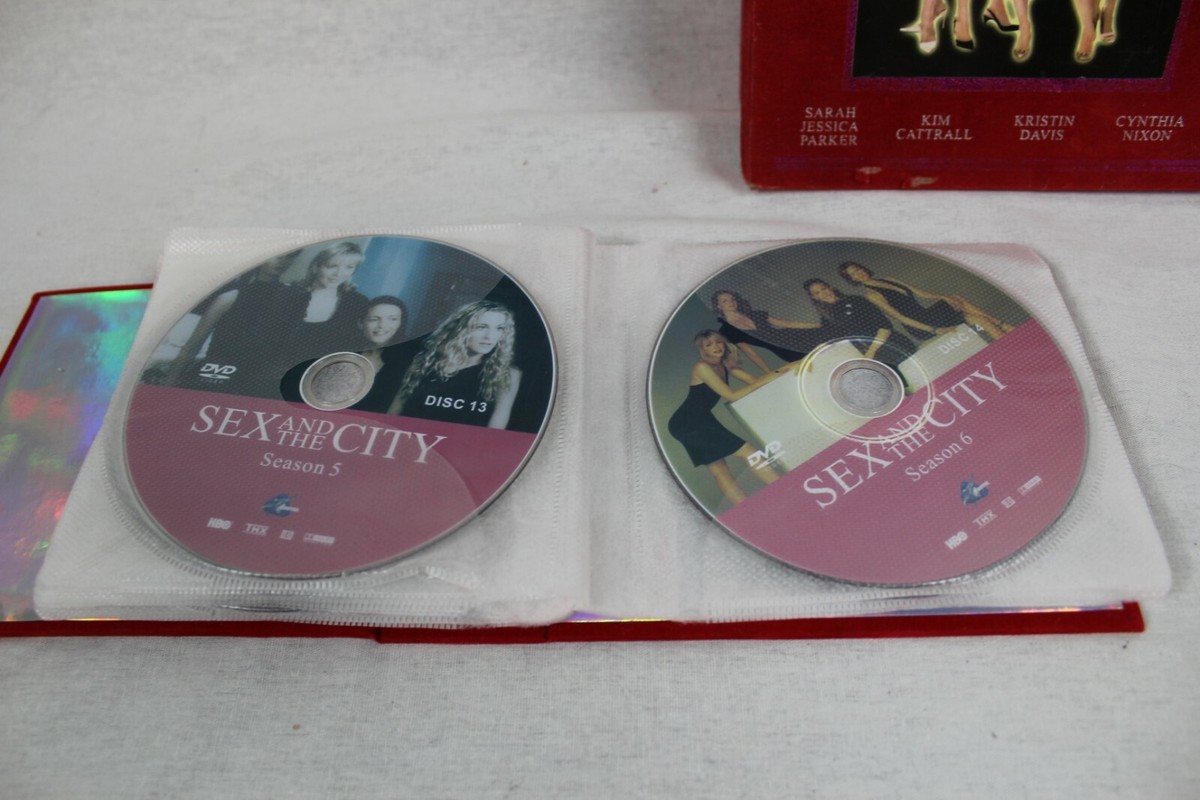 Sex and the City Special Edition Complete 1-6 Seasons 19 Discs Red