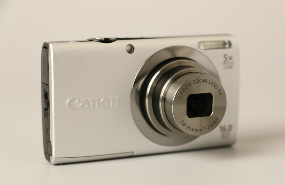 Canon PowerShot A2300 16MP Digital Camera Silver [Mint