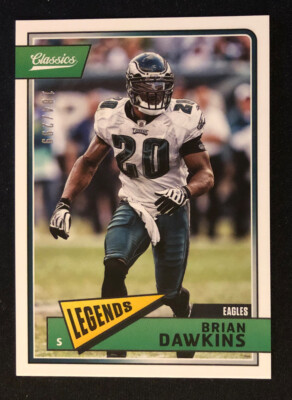 2018 Classics Brian Dawkins Eagles Legends SP /299 Card #172