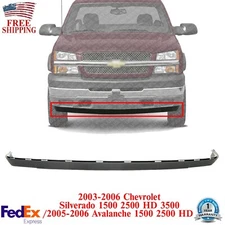 Front Lower Valance Extension Textured For 2003-06 Silverado / 2005-06 Avalanche