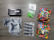  LOT of 34 Pairs - 3" and 5" RC Drone Propeller - Bi Blade and Tri Blade Props
