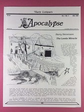 Harry Lorayne's Apocalypse - Magier Newsletter Vol.7/No.11 - 1984 - Magisch