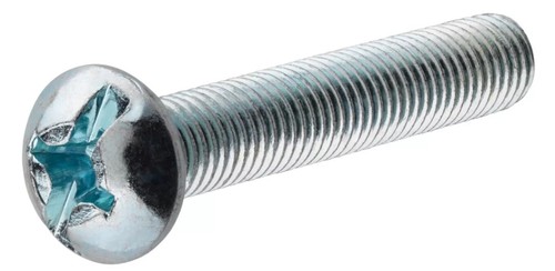 Hillman 7734 Zinc-Plated Head Machine Screw and Nuts 1/4 in. x 2 in. 2 pack - 第 3/3 張圖片