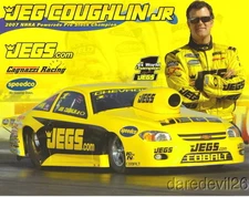 2008 Jeg Coughlin, Jr. Jeg's "2nd Version" Chevy Cobalt Pro Stock NHRA Hero Card