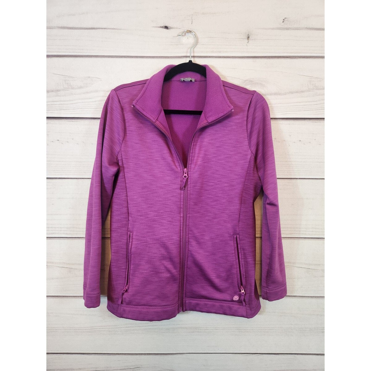 T By Talbots Women's Activewear Jacket Long Sleeve Full Zipper