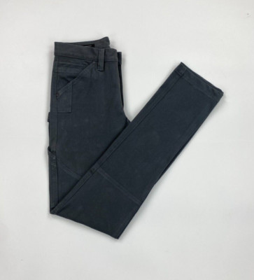 Graue Mission Workshop Herrenhose W28 L33 Carpenter Slim Skinny Stretch A*
