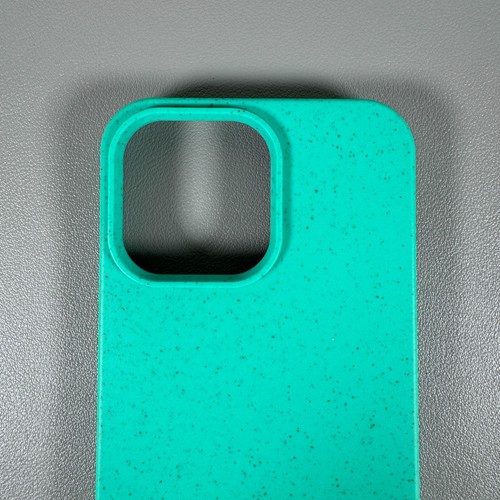 Funda para iPhone 14 Pro Max - Go Verde Ecológica Paja de Trigo Material Reciclado - Imagen 13 de 14