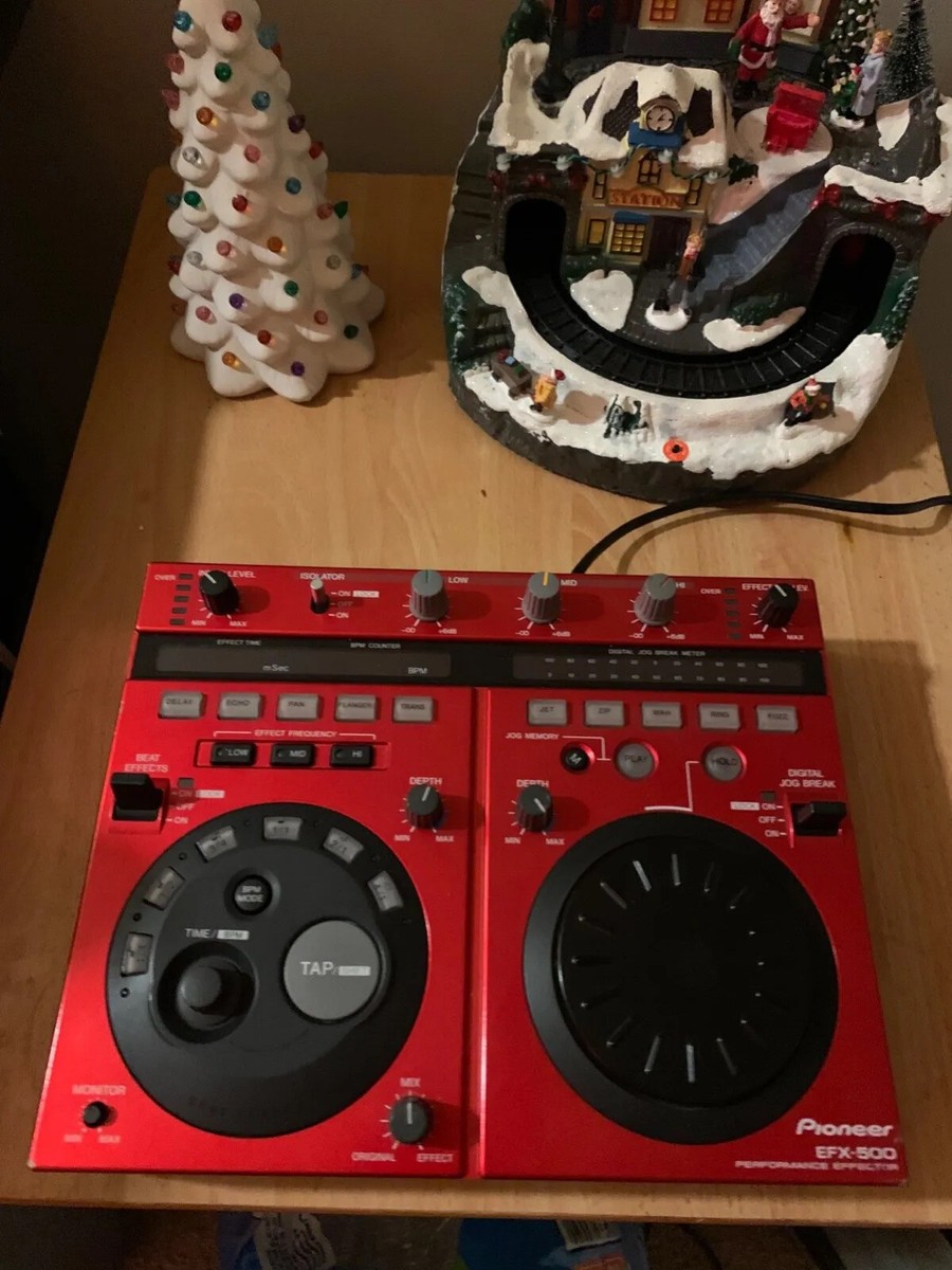 【極美品】PIONEER パイオニア EFX-500 DJエフェクター レッド pioneer efx 500 red (rare) | eBay