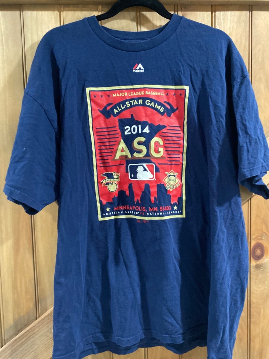 2014 MLB All Star Game Majestic T-Shirt Men Size XXL | eBay 2014 MLB All Star Game Majestic T-Shirt Men Size XXL | eBay