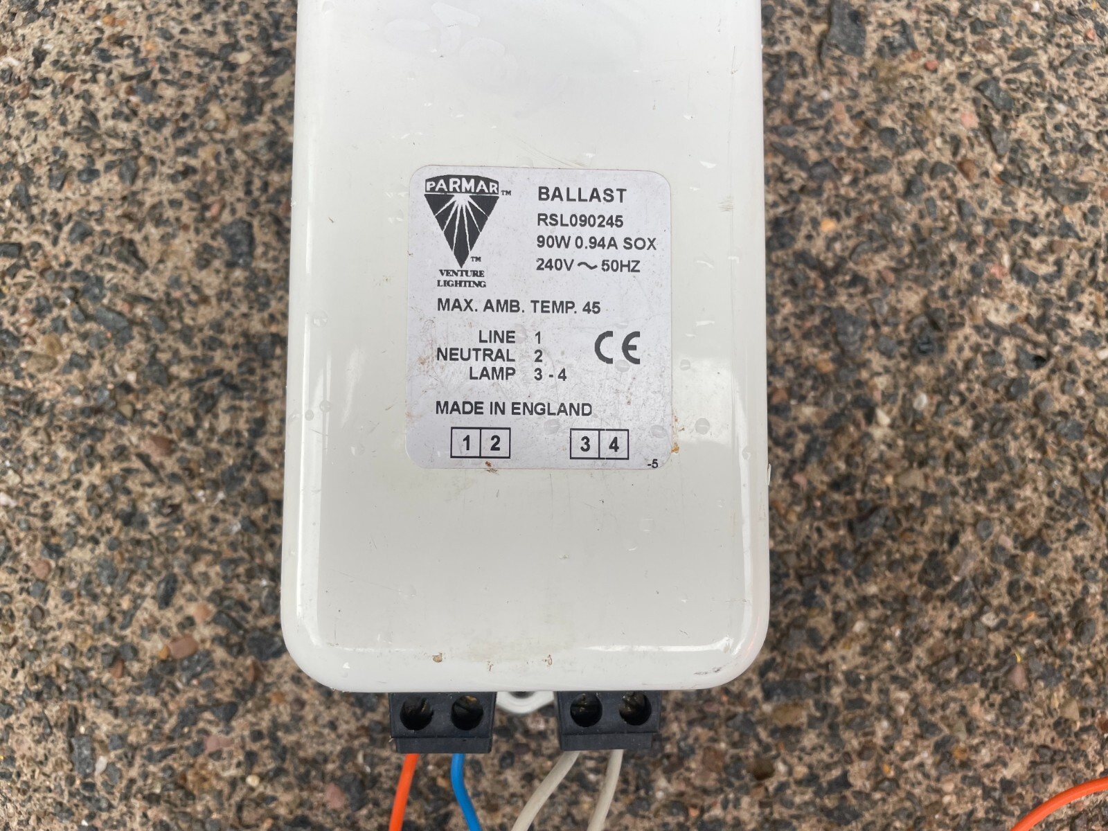 PARMAR 90W SOX BALLAST THYRACTOR UNIT STREET LIGHT LANTERN GEAR eBay