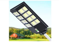 NEW! PFCTART LED Outdoor Solar Street Light IP65 Waterproof, Dusk to Dawn Sensor