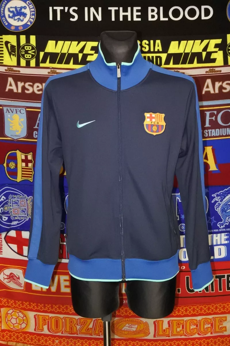 5 5 Barcelona adults M nike training football top track jacket