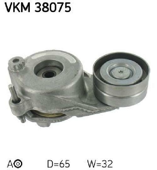 Original SKF Spannrolle Keilrippenriemen VKM 38075 FüR Mercedes-Benz-image