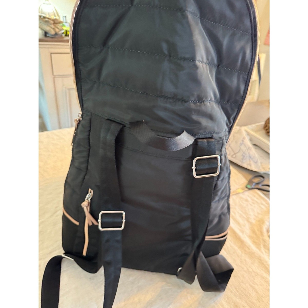 Stella and Dot black backpack Crush It - great condition Stella and Dot black backpack Crush It - great condition | eBay main image 4