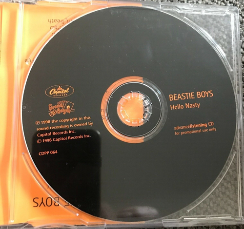 Beastie Boys Hello Nasty Promo Advancelistening CD M/NM - Bild 1 von 2