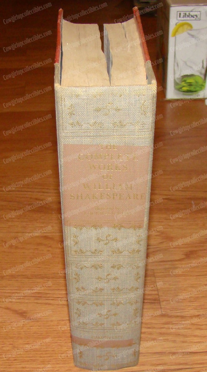 Complete Works Of William Shakespeare (1936, Hardcover