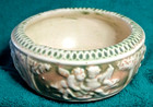 Antique Roseville Donatello Art Pottery Console Bowl Cherubs 5 In Diameter — photo 2