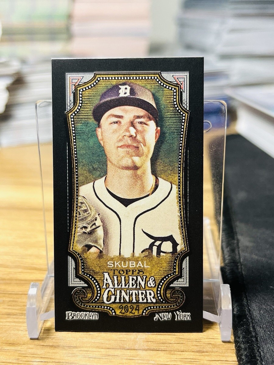 2024 Allen & Ginter Tarik Skubal Black Border Mini SP #205 Tigers