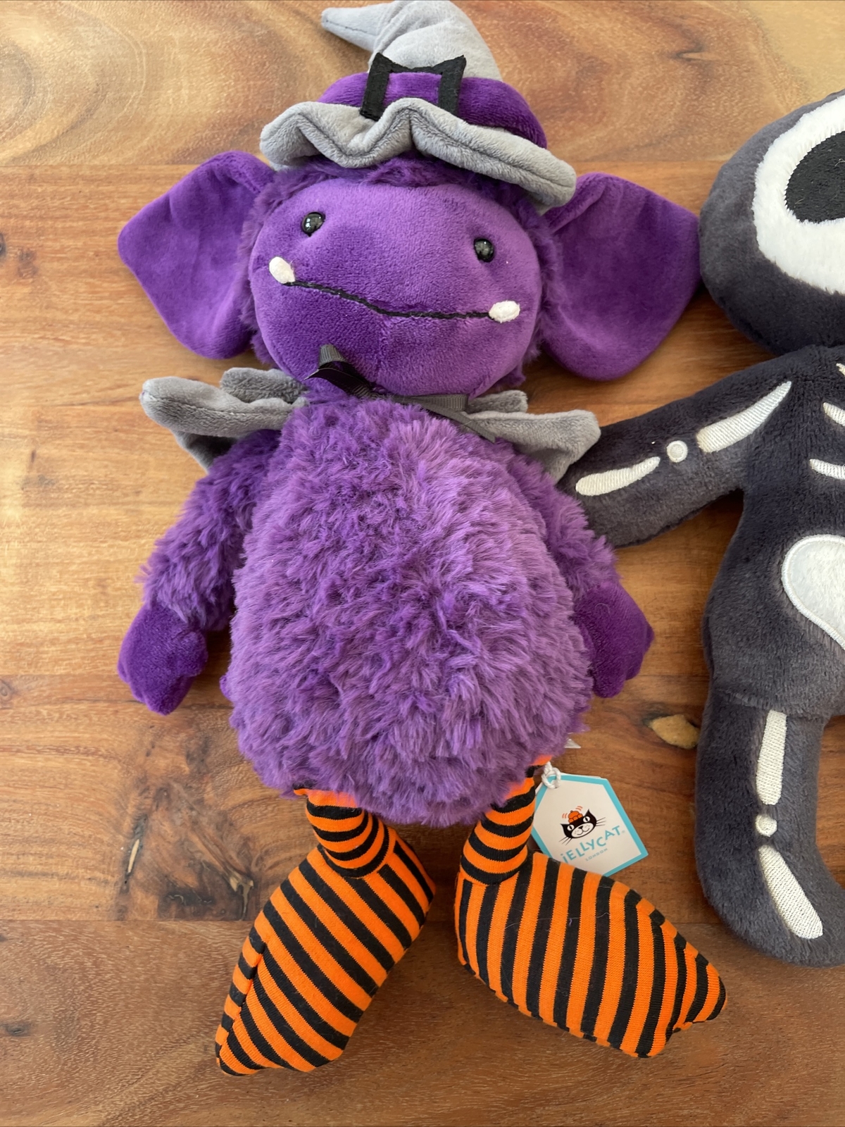 Jellycat Greta Gremlin & Skeleton Bob 👻🎃 BNWT Bundle Brand New