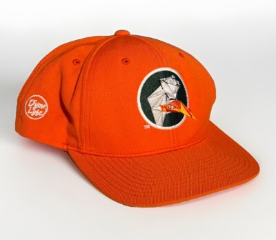 Vintage University of Miami Hurricanes Hat SnapBack Dyme Lyfe Art Deco Rare HTF