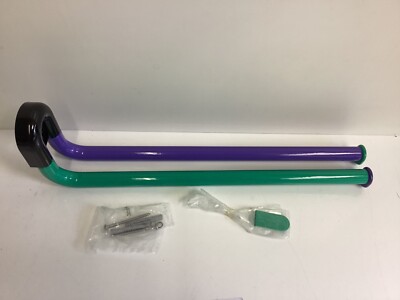 Hansgrohe Axor Un Flash Towel Rail Black/Green/Purple, Logo, 4022271