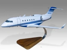 Canadair 600 Desk Wood Airplane New Model Large Scale 1/48