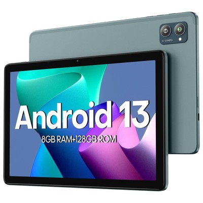 New Slim Android Tablet 10.1 Inch, Android 13 Tablets 8GB RAM 128GB ROM 512GB...