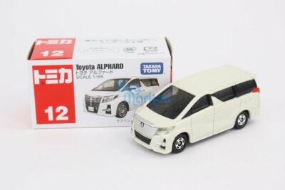 Neue Takara Tomy Tomica #12 Toyota Alphard Yellow Sca 1/65 Diecast Spielzeugauto