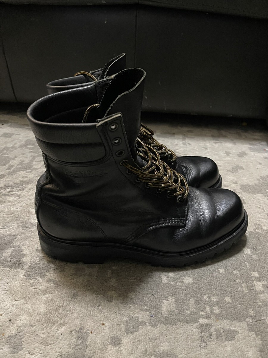 Red Wing Boots 8107 Black Size 10🇺🇸 | eBay