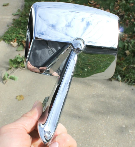 1966-1977 Bronco PU Truck F100 F250 LH Side View Mirror E0TB-17743-AB OEM