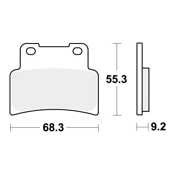 TRW TRQ BremsbeläGe Passend Vorn FüR Yamaha YZF-R 125 Bj. 2014-2021-image