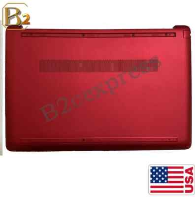 NEW HP 15-DW 15-dw0081wm 15DW Bottom Case - Red (Base Enclosure) M03726-001