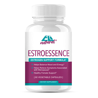 ELI NATURAL - Estrobalance Capsule for Women - Menopause Mood and Energy Support