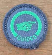 GirlGuiding Old Pathfinder Guides Interest Badge