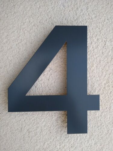 EUROSTILE Floating Modern Edelstahl / Anthrazitgrau Hausnummer - Bild 8 von 12