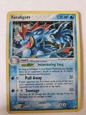Feraligatr 4/115 Unseen Forces Holo Pokemon Card 2005 (LP/MP) on eBay