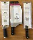 3 Kitchen Knife: Prima Chopper, 8”Chef & Hamton Forge 8" Bread Knife Sealed New — photo 3