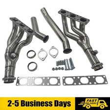 4pcs Performance Exhaust Manifold Headers For Bmw E46 E39 Z3 2.5l 2.8l 3.0l L6
