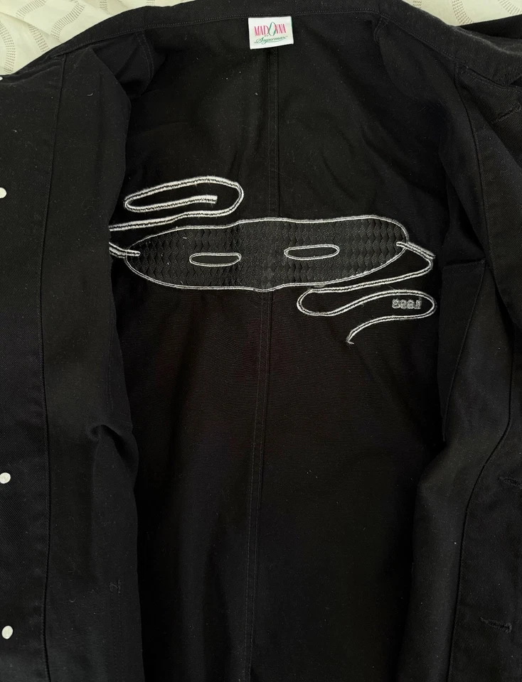 MADONNA - THE GIRLIE SHOW DENIM CREW JACKET - OFFICIAL - Image 3 of 4