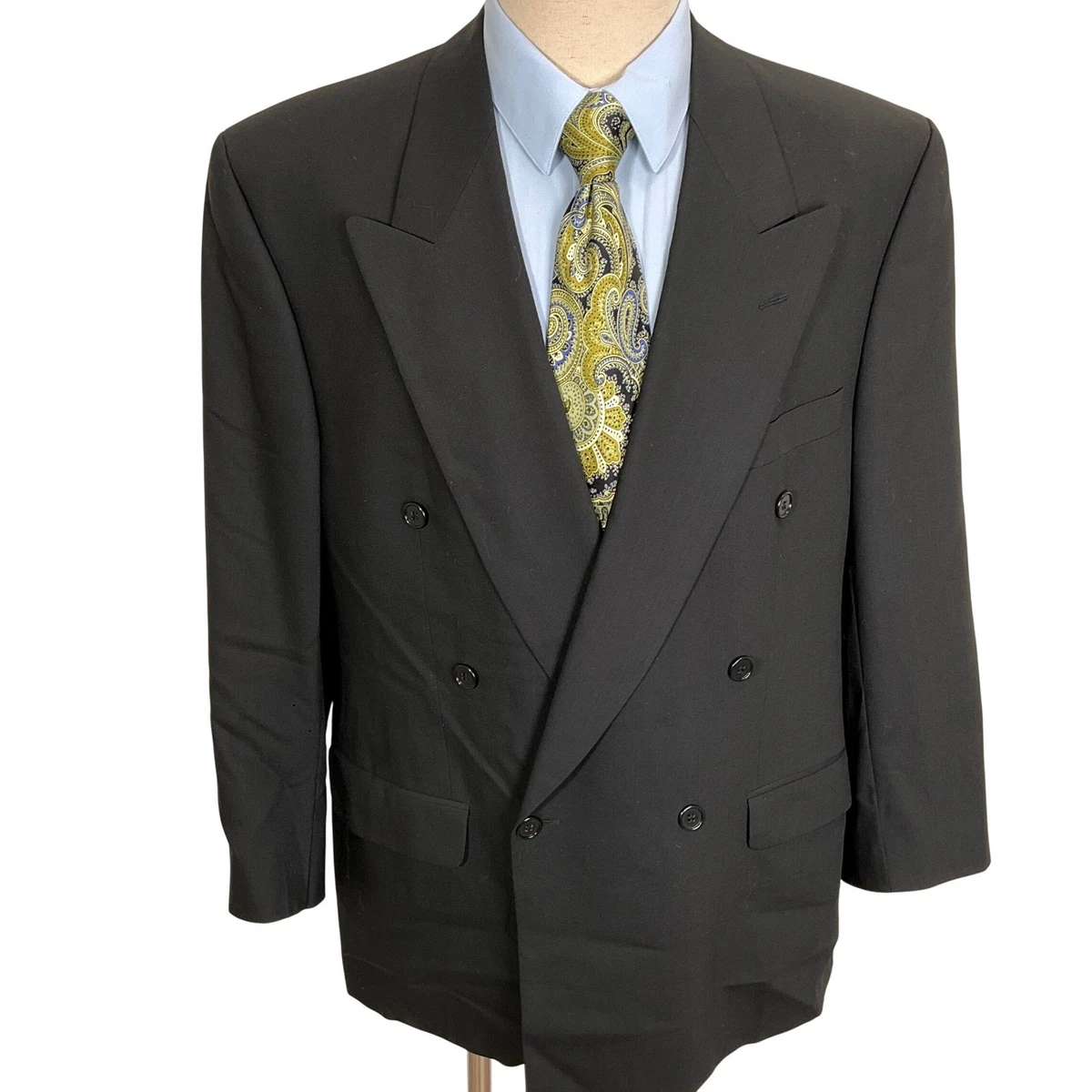 Vintage Double Breasted Suit In Men's Vintage Suit Jackets