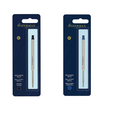 Waterman Ballpoint Pen Refill - Black or Blue - Medium nib