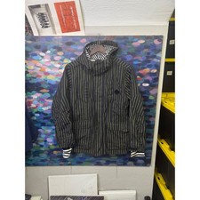 Burton The White Collection Shaun White Pinstripe Snowboard Jacket Mens Small