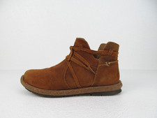Born Tarkiln Women's Ankle Boots Brown Lace Up Zip Comfortable Size 7.5M