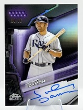 2026 Topps Chrome Black Johnny Damon Purple Refractor Auto #/75 #CBA-JDA