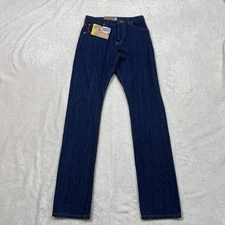 Naked and Famous Jeans Womens 27 Blue Japanese Selvedge Denim Arrow Frontier