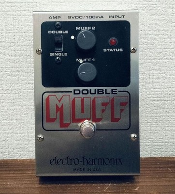 Electro-Harmonix Double Muff Overdrive Pedal Dual Mode Gebraucht