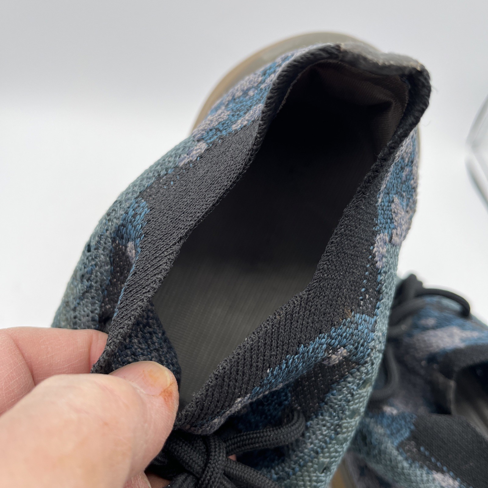 Adidas Yeezy Boost 380 Blue Covellite GZ0454 in Men's 12 Sneaker NO INSOLES thumbnail 8