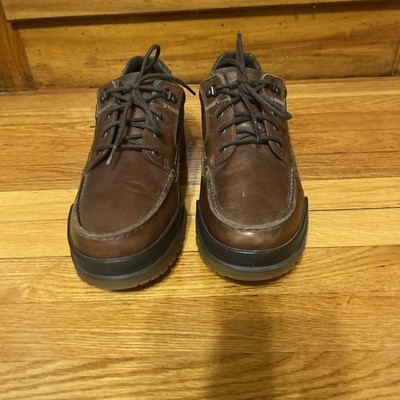 ECCO Track Gore-Tex Brown Leather Lace Up Sneaker Shoes boot Euro 45Mens US 11