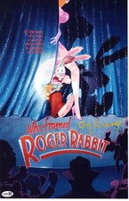 Gary K. Wolf signed 11x17 Poster Creator - Who Framed Roger Rabbit