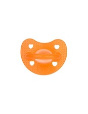 Chicco Gommotto Physioforma Luxe Fluo 6-16m Silicone Arancio